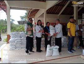 Penyaluran Cadangan Pangan Pemerintah (CPP) di Kalurahan Balong Kapanewon Girisubo